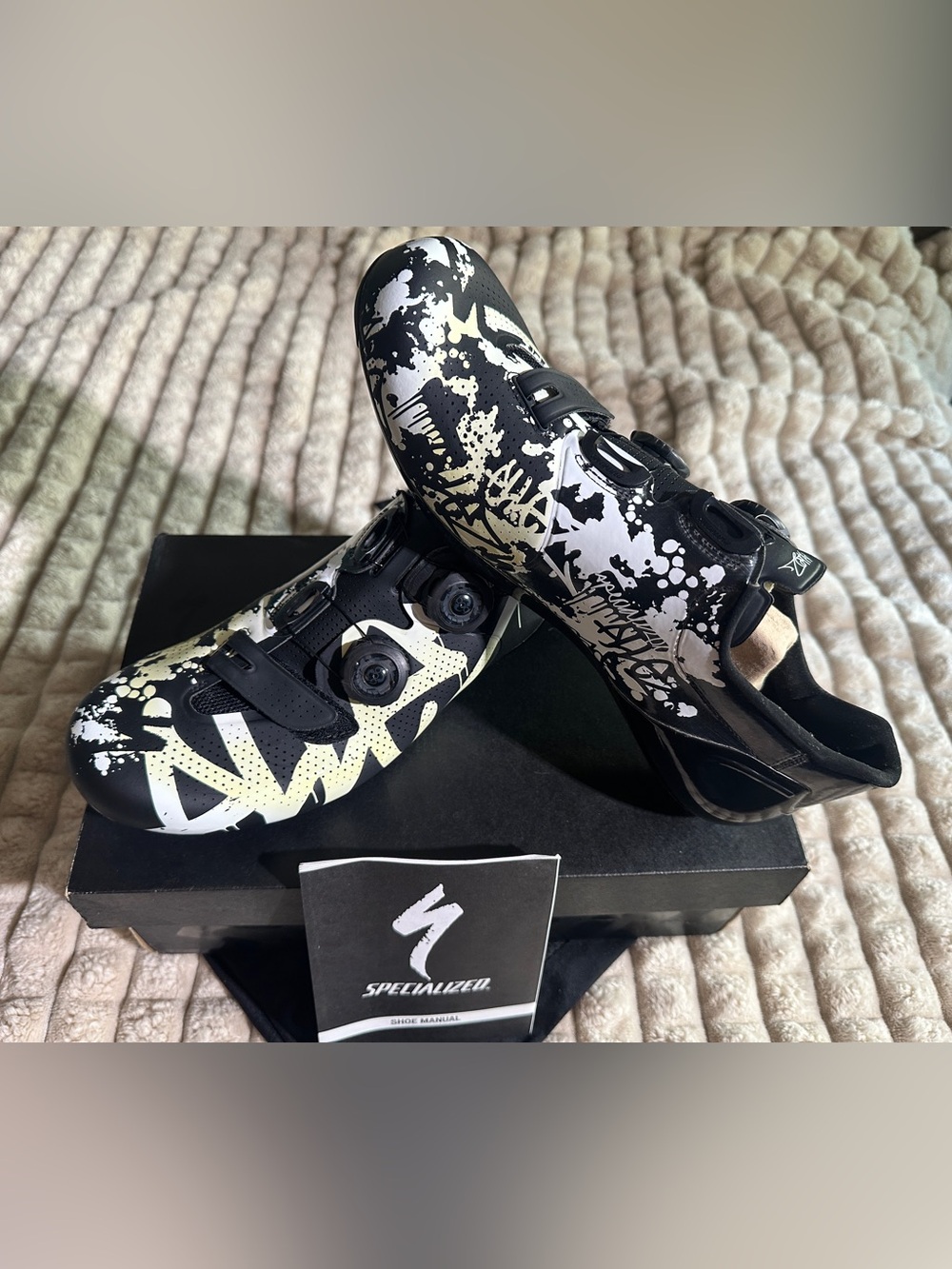 Specialized S works Road Cycling Shoes Peter Sagan Graffiti Allez EU 42.5